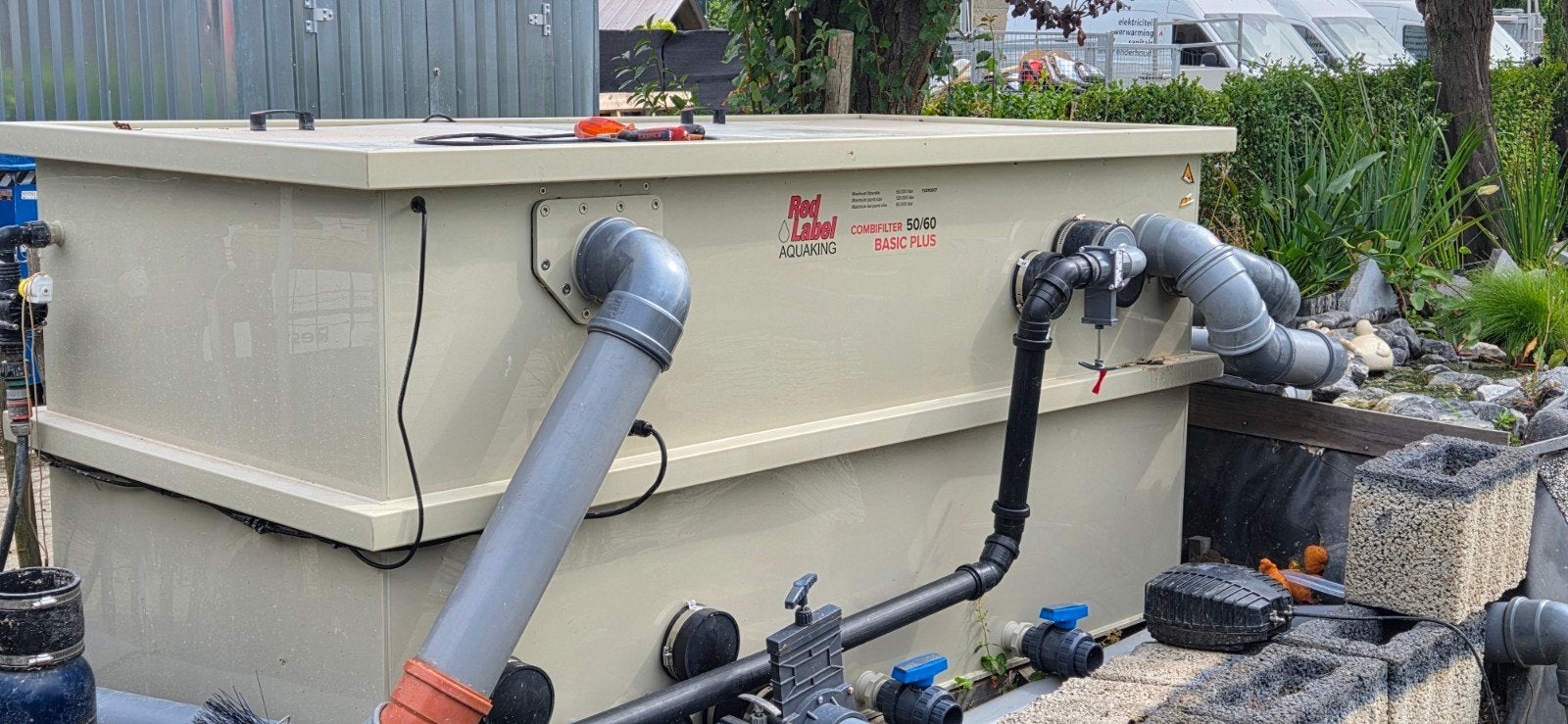 vijver filter tot 80000liter, Jardin & Terrasse, Étangs, Enlèvement, Comme neuf