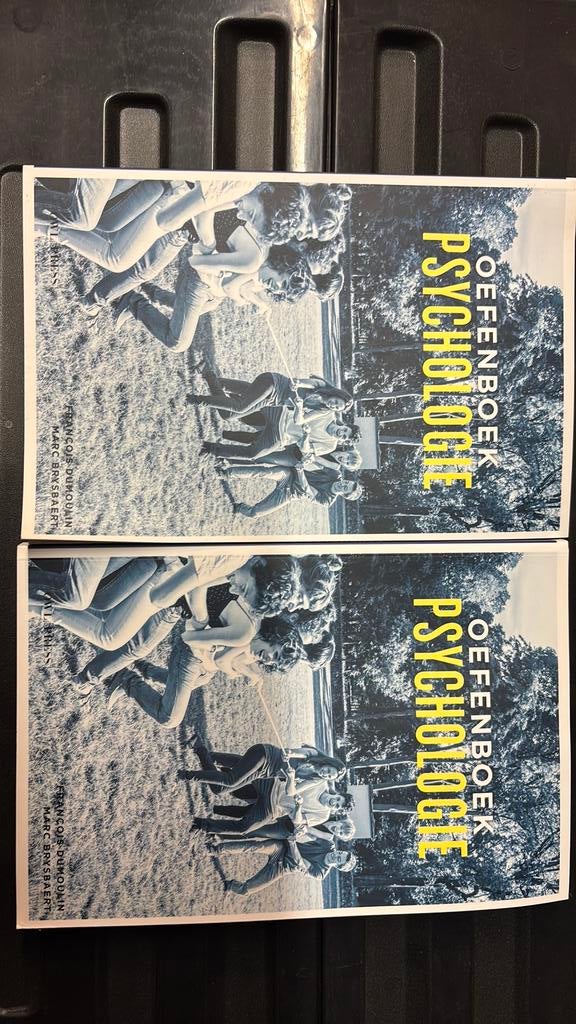 Francois Dumoulin - Oefenboek Psychologie, Enlèvement ou Envoi, Francois Dumoulin; Marc Brysbaert