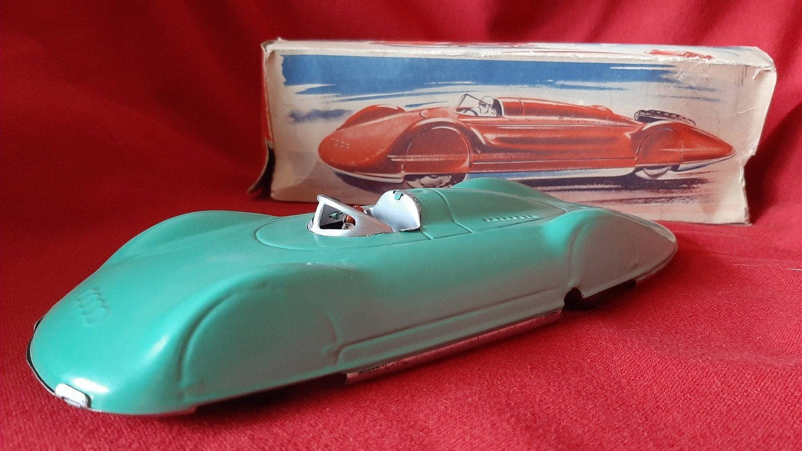 Distler Auto-Union jouet ancien Germany US zone, Antiquités & Art, Enlèvement ou Envoi