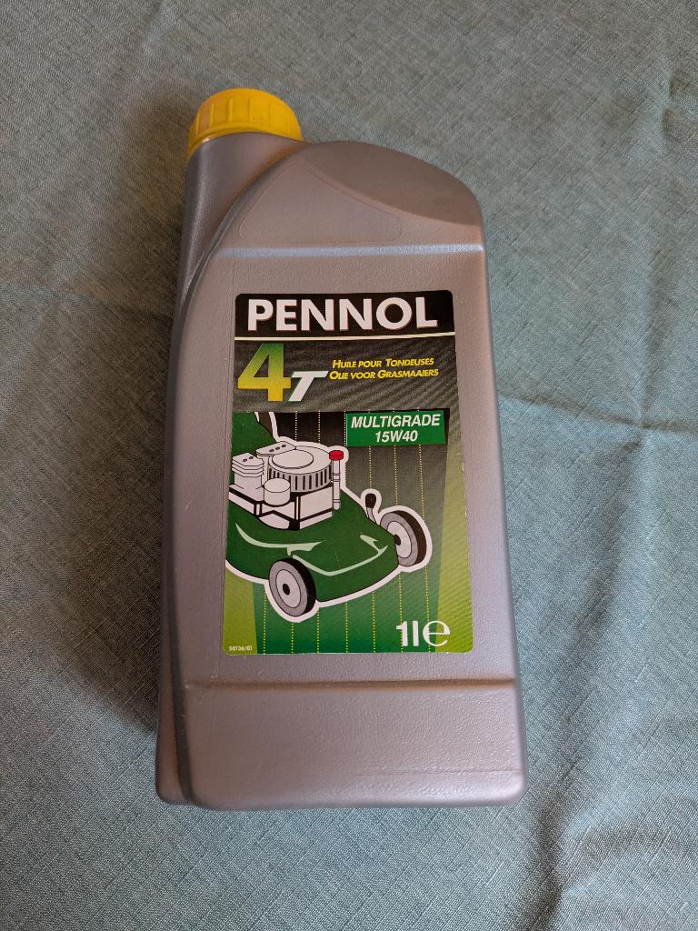 Huile pour tondeuse, Enlèvement
