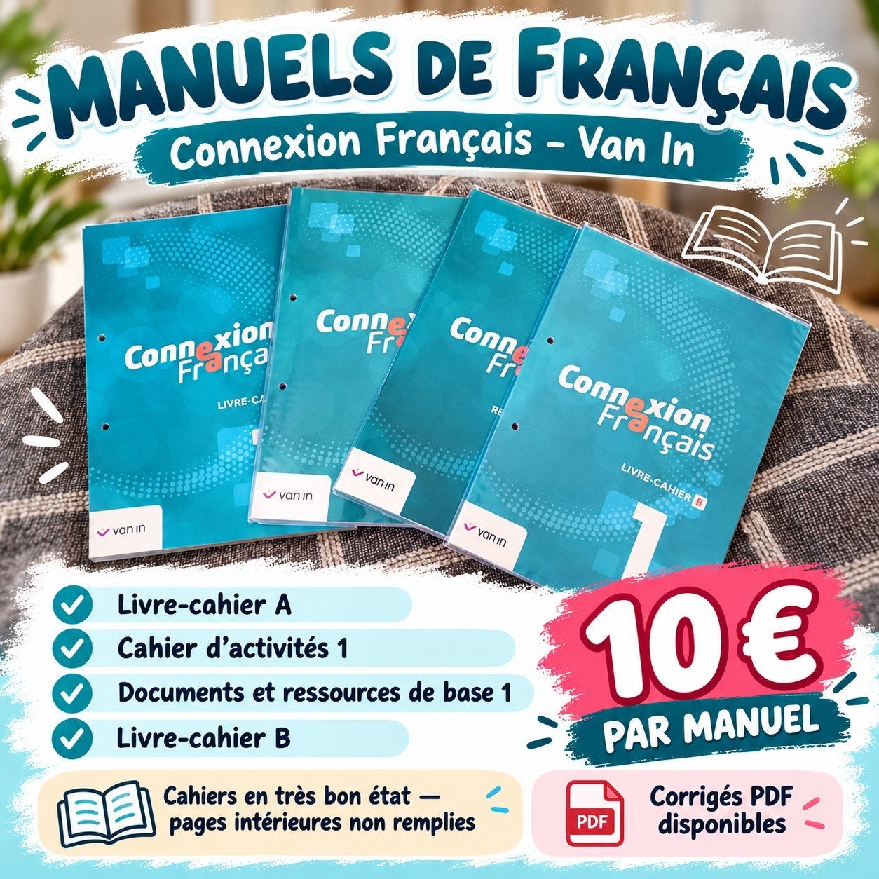 Franse handmatige aansluiting 1a; 1b, Ophalen of Verzenden, Frans