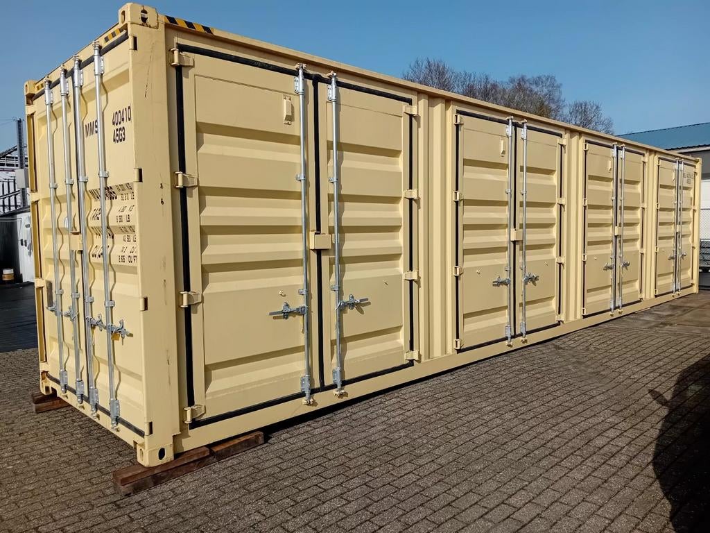 40 ft Hq open side container high cube side door open zijde, Ophalen