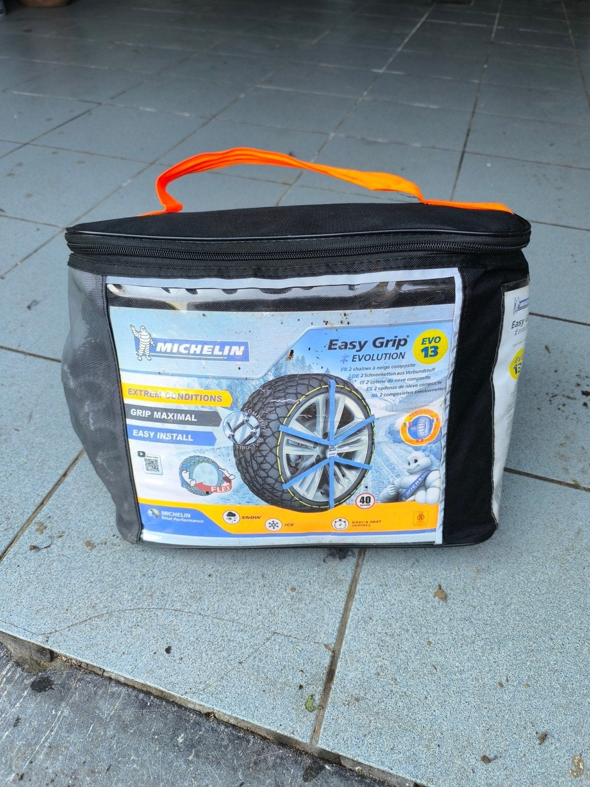 Chaînes à neige Michelin Easy Grip EVO 13, Autos : Divers, Chaînes, Enlèvement ou Envoi