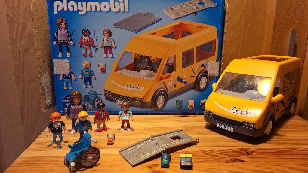 playmobil 9419 city life schoolbus, Enlèvement ou Envoi, Comme neuf, Kit complet, Véhicule