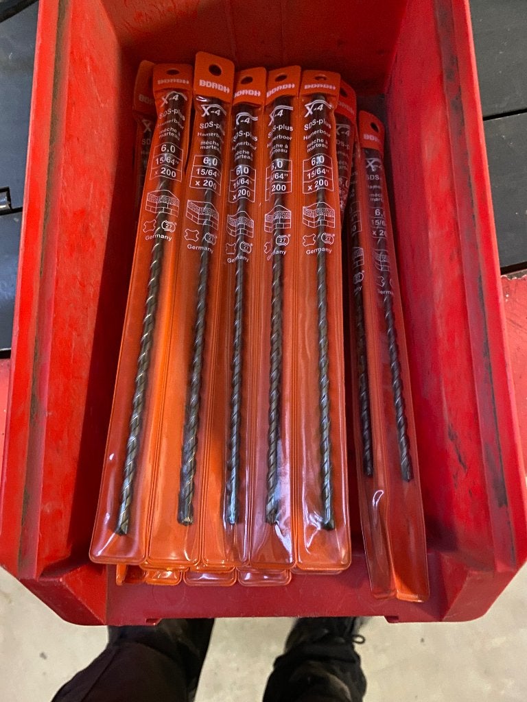 verschillende hamerboren, houtboren en diamantboren, Doe-het-zelf en Bouw, Ophalen