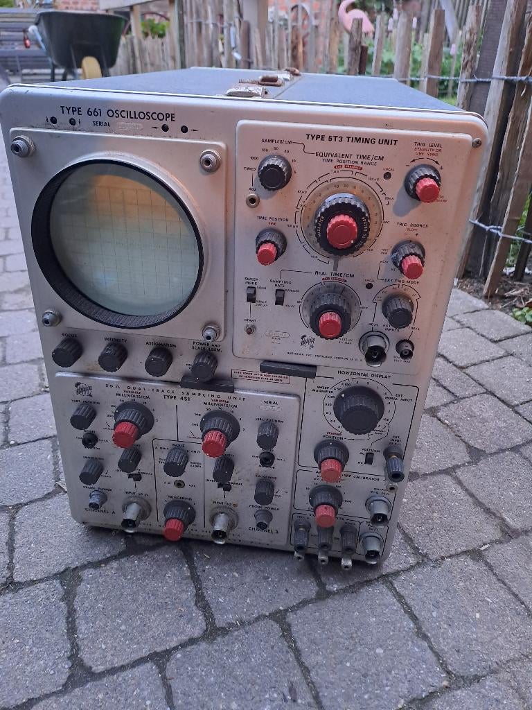 Tektronix Type 661 Oscilloscope, Telecommunicatie, Zenders en Ontvangers, Gebruikt, Ophalen