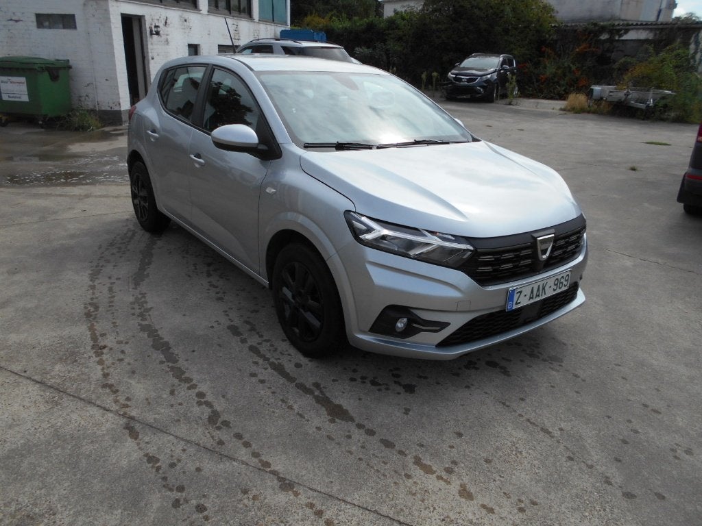 SANDERO 1.0 TCE 90  2021 39000 KM NAVI AIRCO GARANTIE, Auto's, Dacia, Voorwielaandrijving, Stof, https://public.car-pass.be/vhr/7f05729b-8415-4e89-915d-a7e8941a282d