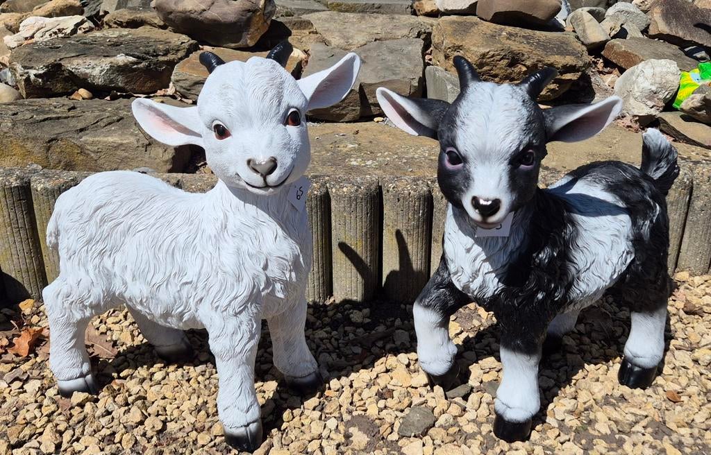 2 leuke bokjes , polyester, Ophalen, Nieuw, Kunststof, Dierenbeeld