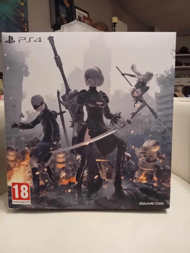 Nier Automata , Edition Black Box voor Ps4 / Ps5, Games en Spelcomputers, Games | Sony PlayStation 4, Ophalen, 1 speler, Zo goed als nieuw
