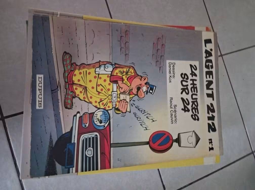 Bandes dessinées L'agent 212 tome 1 à 30, Livres, Enlèvement