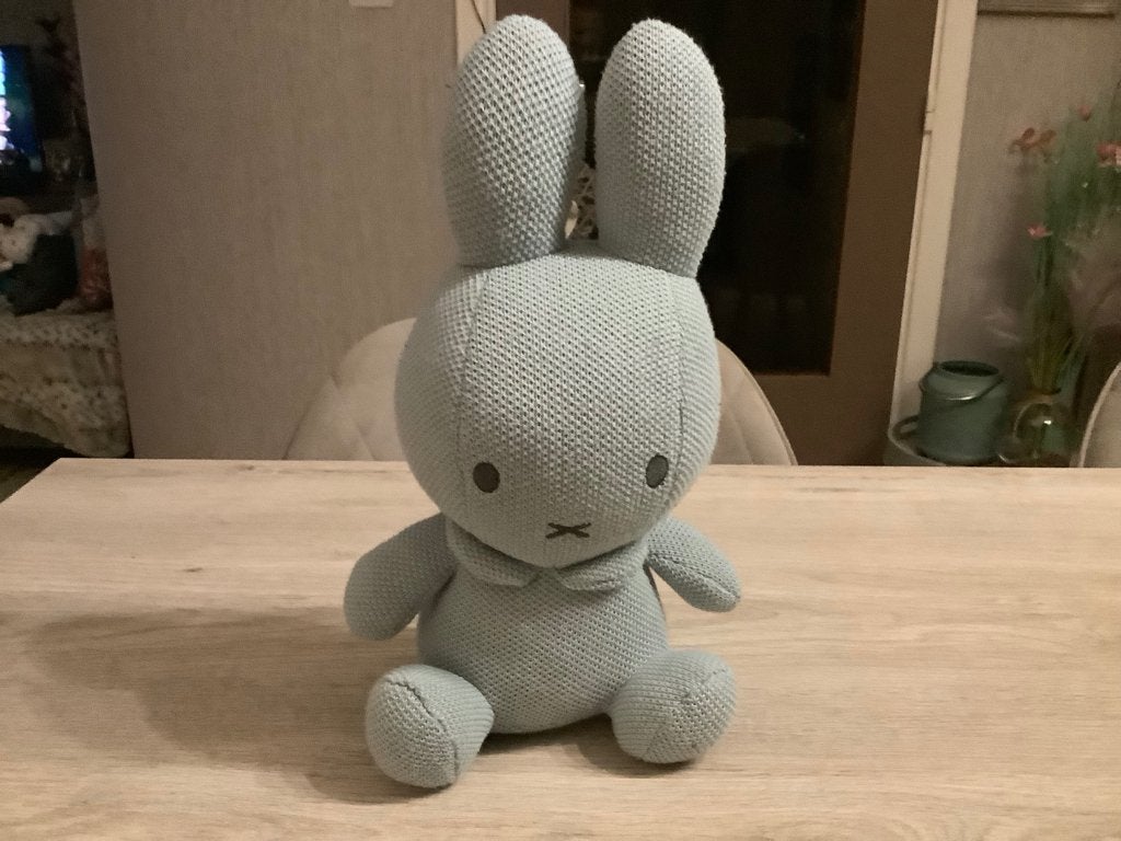 Nijntje pluche character (33 cm) (Rammelaar), Kinderen en Baby's, Overige merken, Grijs, Konijn, Nijntje