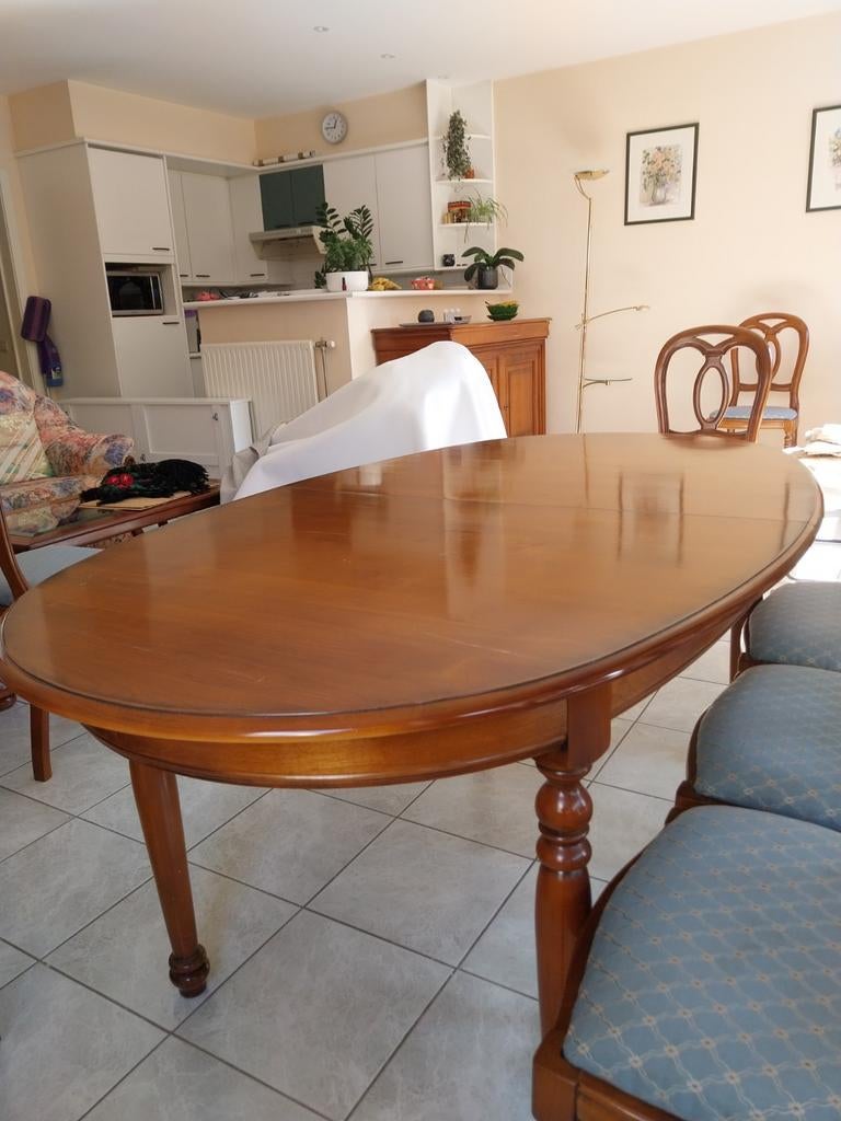 Table de la sale a manger et 6 chaises, Maison & Meubles, Enlèvement