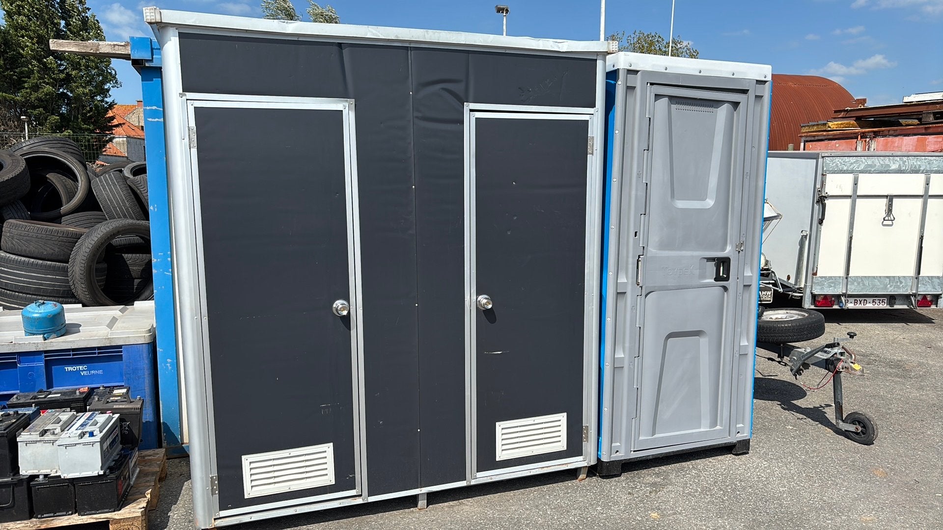 Wc unit, Doe-het-zelf en Bouw, Containers, Ophalen