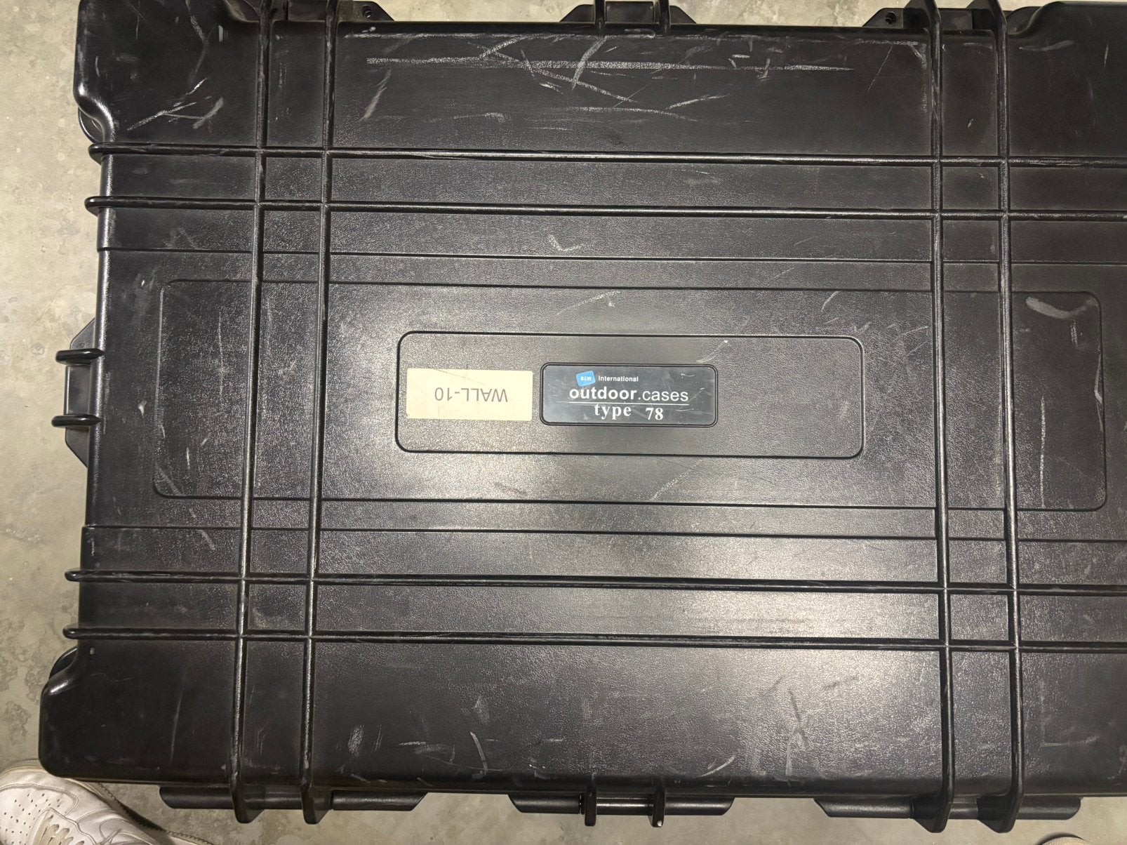 B&W outdoorcase Type 78, Ophalen