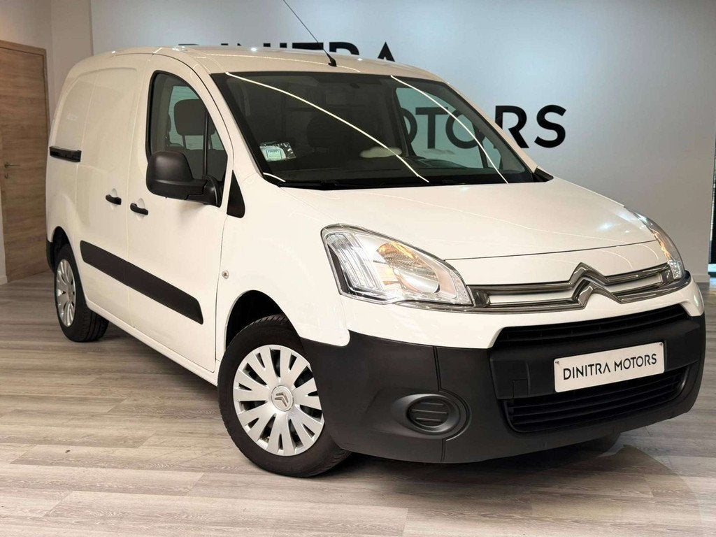 Citroen Berlingo 1.6 HDi - 3zit/Airco/*Topdeal!, Stof, Gebruikt, Zwart, Radio