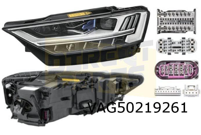 Audi A8 (1/18-) Koplamp Links Origineel! (LED) 4N0941113, Neuf, -, -, Audi