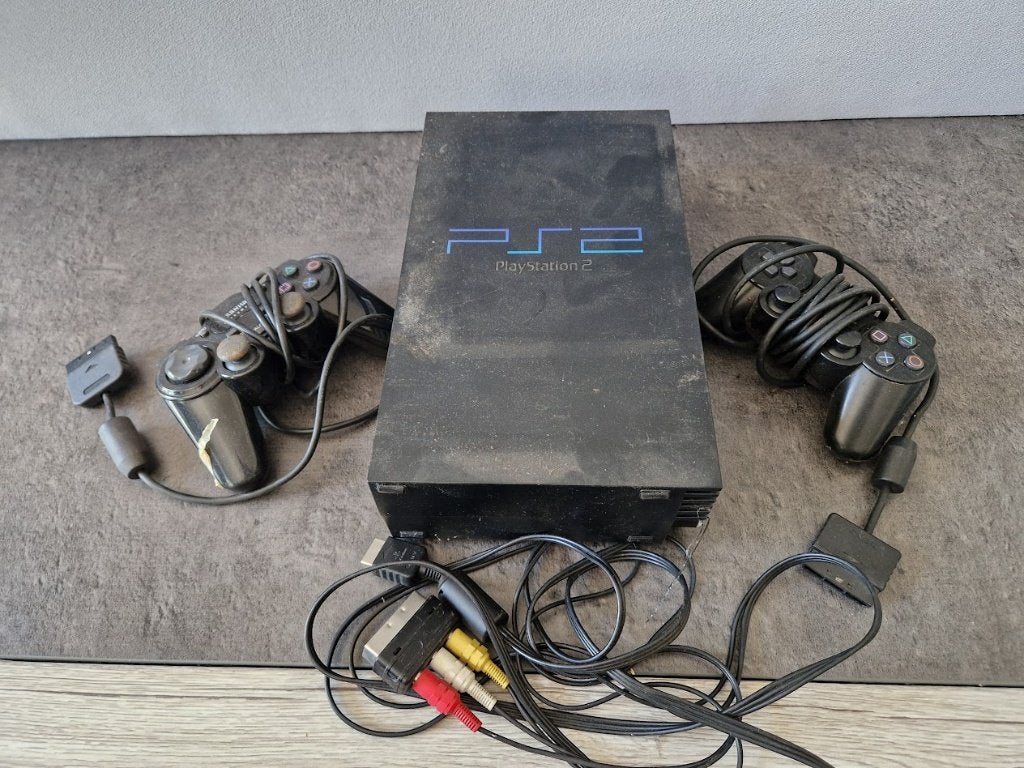 PS2 spelconsole, Games en Spelcomputers, Spelcomputers | Sony PlayStation 2, Ophalen, Gebruikt, X, X