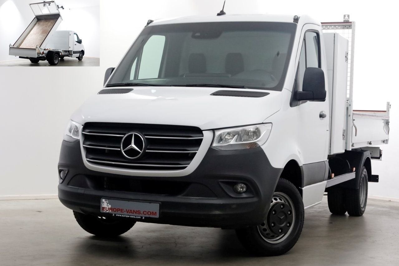 Mercedes-Benz Sprinter 515 CDI 150pk Kipper Airco/Trekhaak 3, Autos, Achat, Entreprise, Mercedes-Benz, Diesel