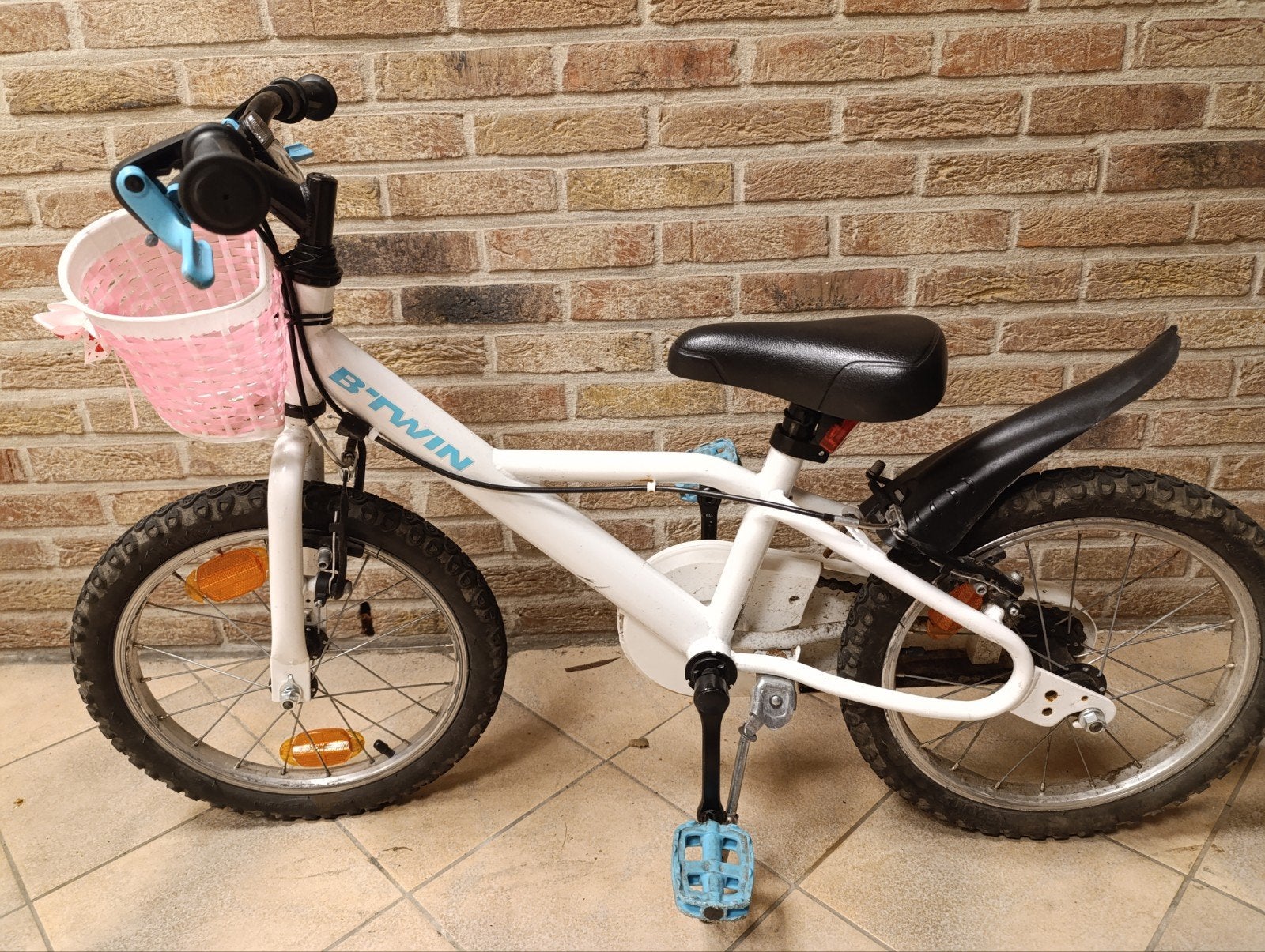 Kinderfiets van BTWIN 16 inch, Ophalen