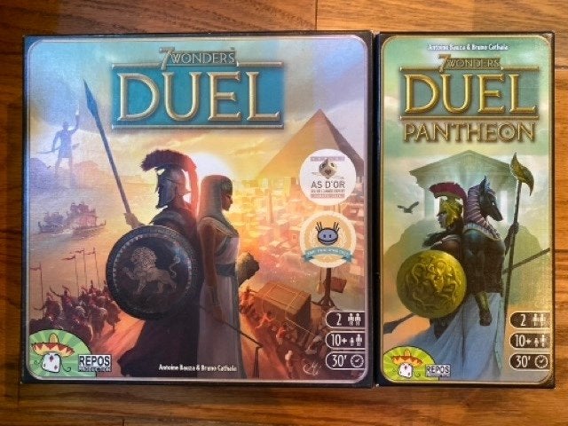 7 WONDERS DUEL + PANTHEON extension - super jeu 2 joueurs, Enlèvement ou Envoi