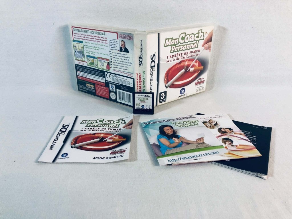 Mijn persoonlijke coach Ik stop met roken DS FR Full Game BE, Games en Spelcomputers, Games | Nintendo DS, Puzzel en Educatief