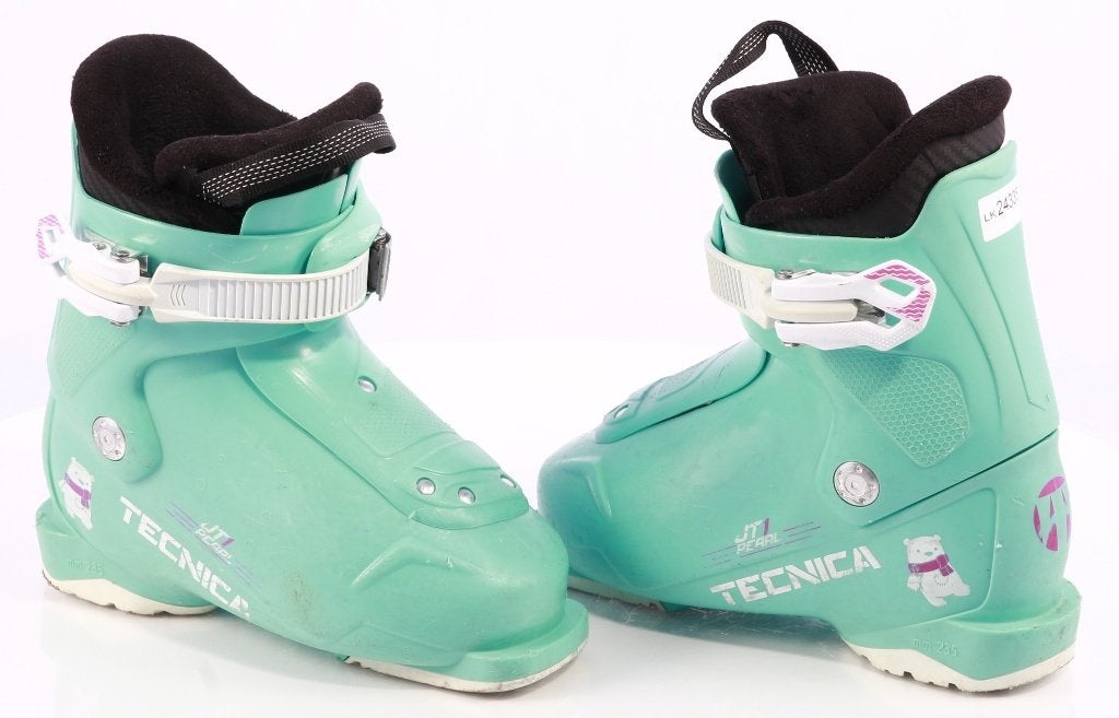 30;30.5 Chaussures de ski EU pour enfants TECNICA JT 1 PEARL, Sports & Fitness, Autres marques, Carving, Utilisé, Chaussures