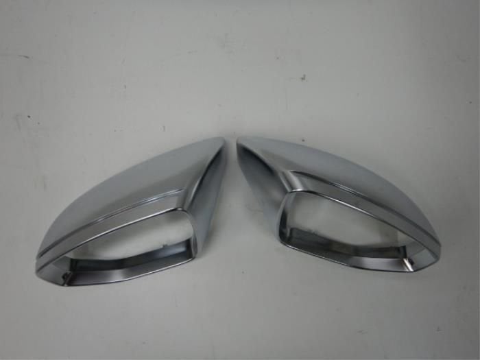 Audi S6 RS6 S7 RS7 S8 4N Spiegelkappen Set Mat Chrome, Auto-onderdelen, Ophalen of Verzenden, Gebruikt