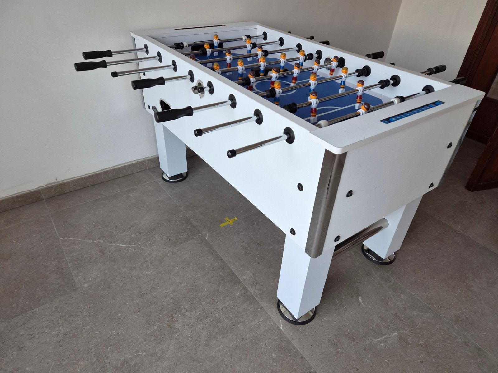 Voetbaltafel buffalo, Ophalen, Zo goed als nieuw, Rechthoekig, 60 cm of meer