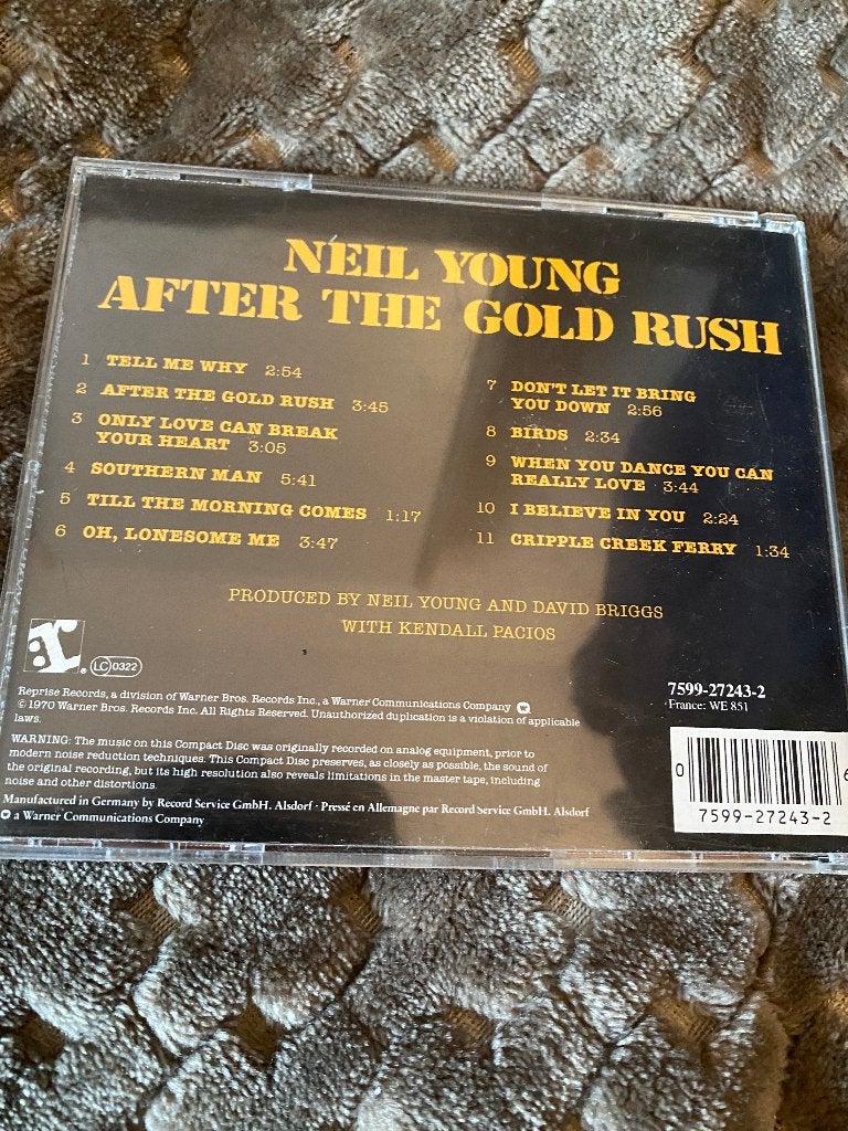 CD Neil Young - After the Gold Rush, Ophalen of Verzenden, Zo goed als nieuw, Inclusief boekje, Poprock