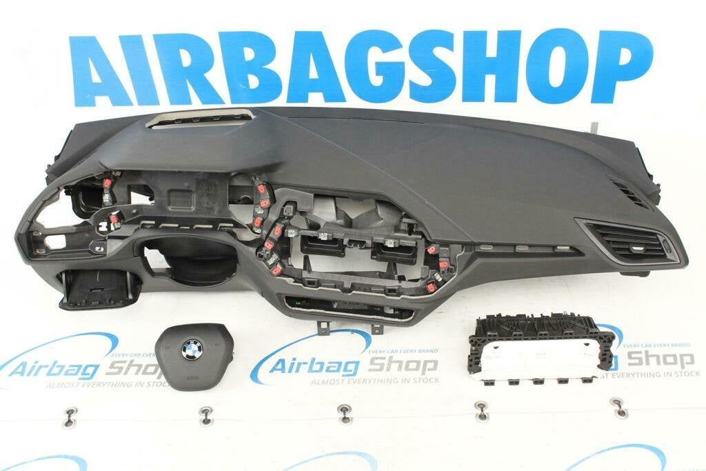 Airbag kit Tableau de bord HUD couture bleu BMW 2 serie F44, Enlèvement ou Envoi, Utilisé