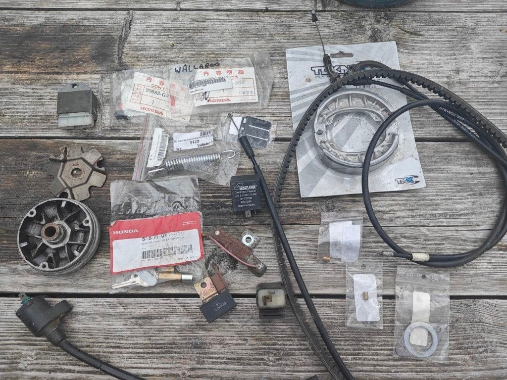 pièces Lotje Honda Wallaroo, Vélos & Vélomoteurs, Pièces de cyclomoteur | Général, Enlèvement ou Envoi, Comme neuf, Honda