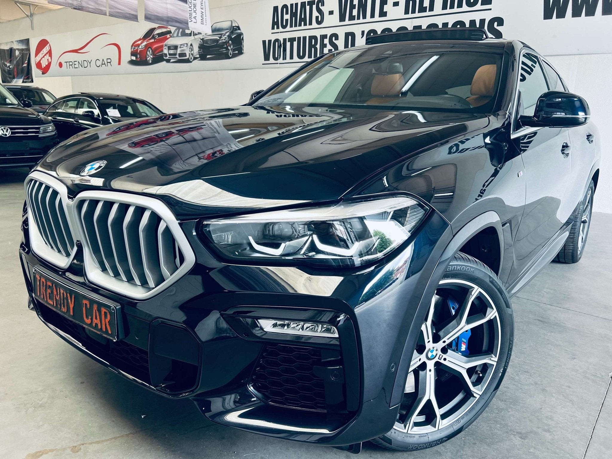 BMW X6 3.0AS xDrive40+M-PACK+(47850€+TVA)+PANO+CARNET, Autos, Achat, Euro 6, Entreprise, 6 cylindres