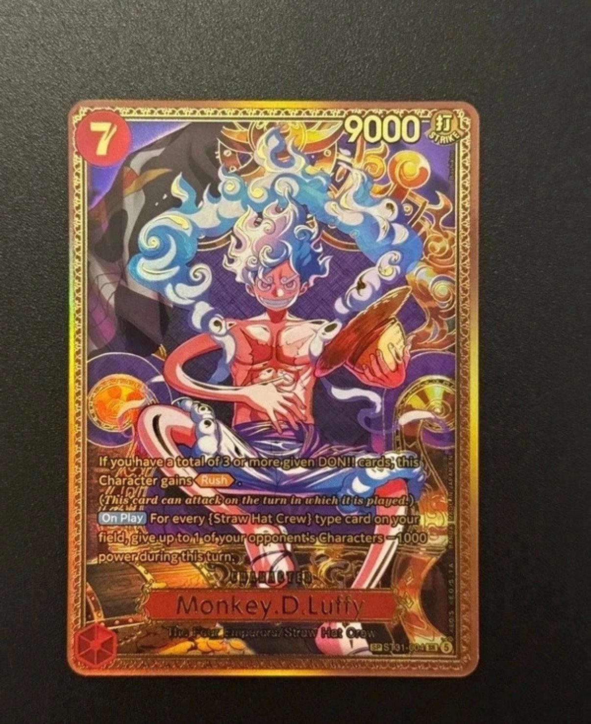One piece OP17 Monkey D. Luffy SP ST31-009, Ophalen of Verzenden, Nieuw, Losse kaart