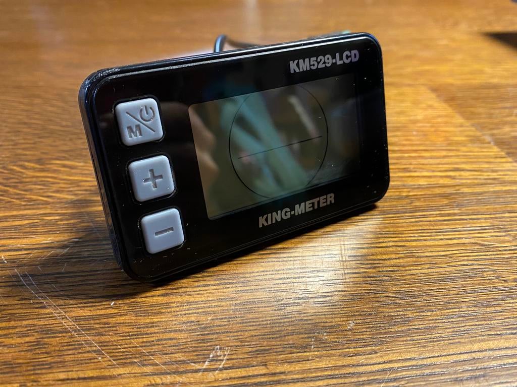 Fietscomputer king-meter, Fietsen en Brommers, Ophalen, Waterdicht, Gebruikt