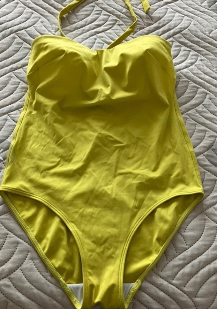 Prachtig badpak van EMPREINTE,40, Kleding | Dames, Badmode en Zwemkleding, Empreinte, Ophalen of Verzenden, Geel, Badpak