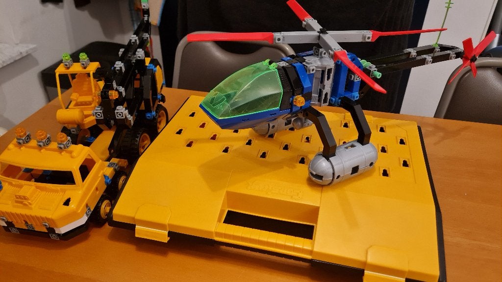 Construx met koffer €30, Ophalen