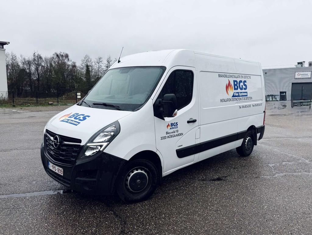 Opel Movano Belgische Bestelwagen - 1 EIG - ZEER MOOI H2 L, Auto's, Stof, Gebruikt, Euro 6, 4 cilinders