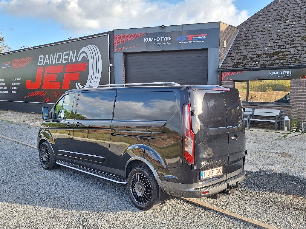 Ford Transit Custom 320L - 170pk - 2021 - 24.700 km, Auto's, Dealer onderhouden, 1995 cc, Leder en Stof, Bedrijf