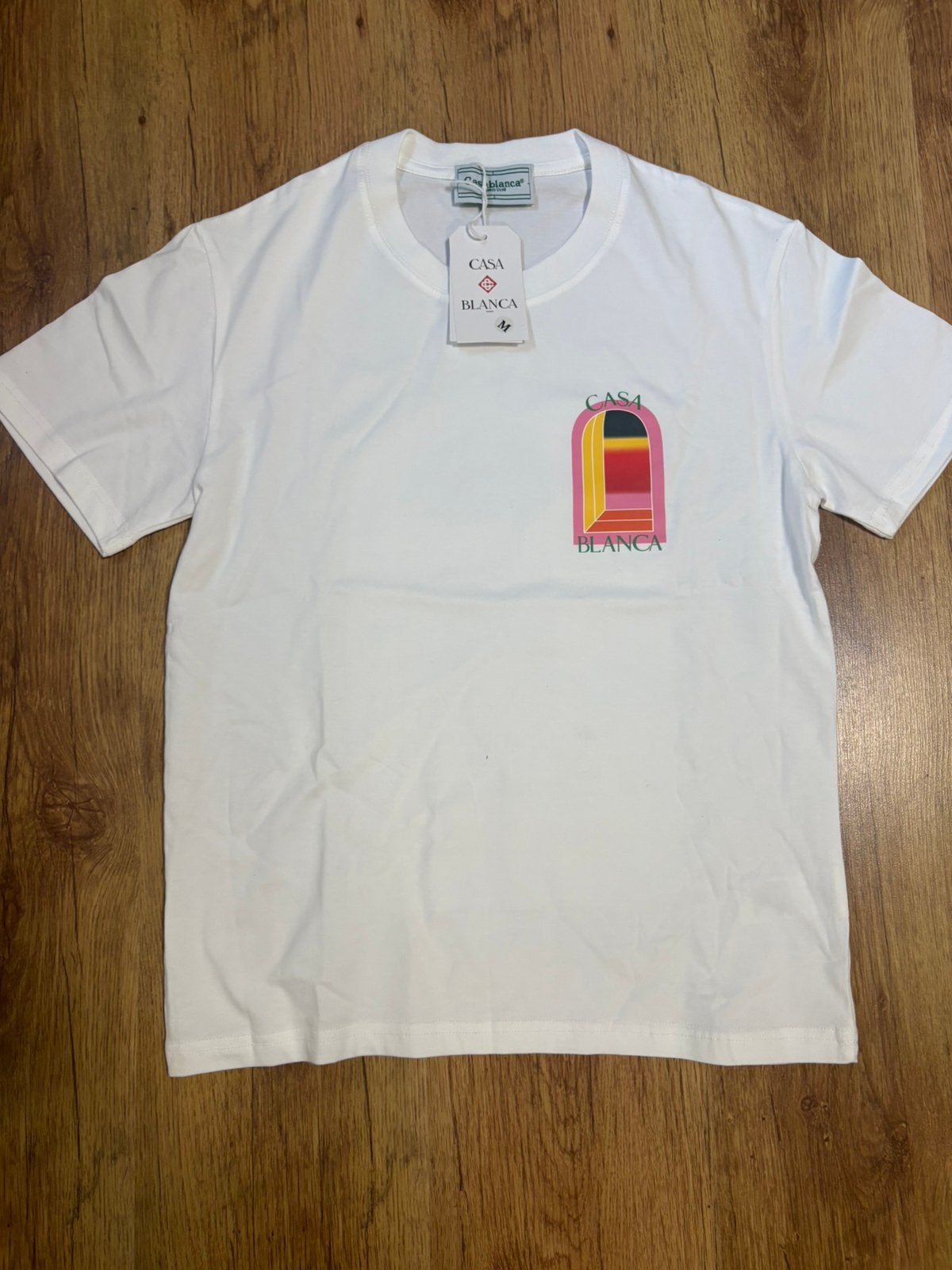 T-shirt Casablanca, Vêtements | Hommes, T-shirts, Enlèvement, Neuf, Taille 48/50 (M), Blanc