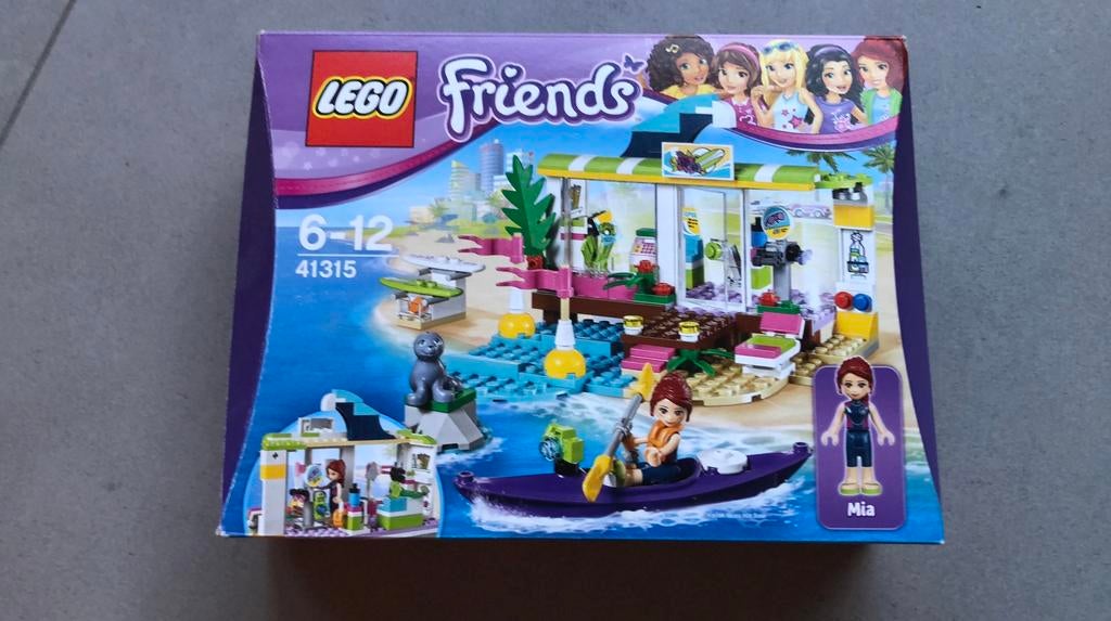 Lego Friends - Heartlake Surfshop - 41315, Ophalen of Verzenden, Zo goed als nieuw