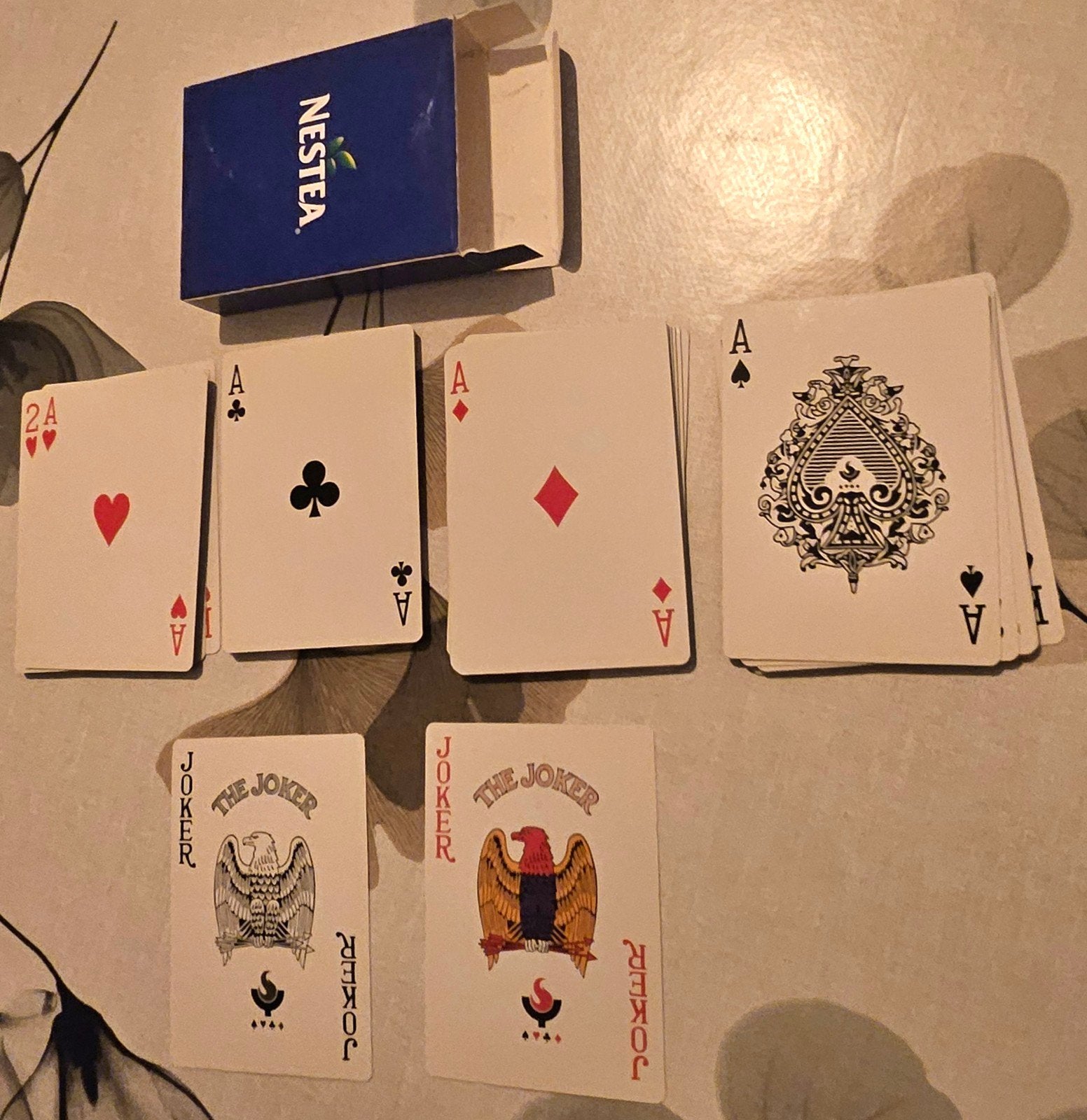 Cartes à jouer Nestea, Collections, Enlèvement ou Envoi, Carte(s) à jouer