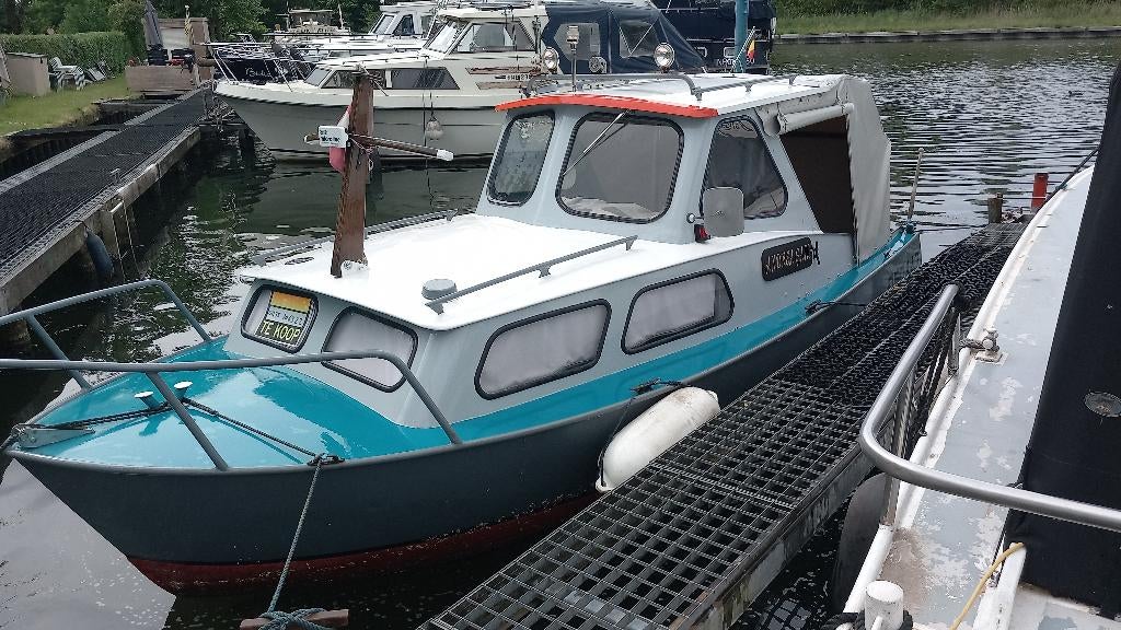 boot, Watersport en Boten, Motorboten en Motorjachten, Ophalen, 10 tot 30 pk, Gebruikt, Staal