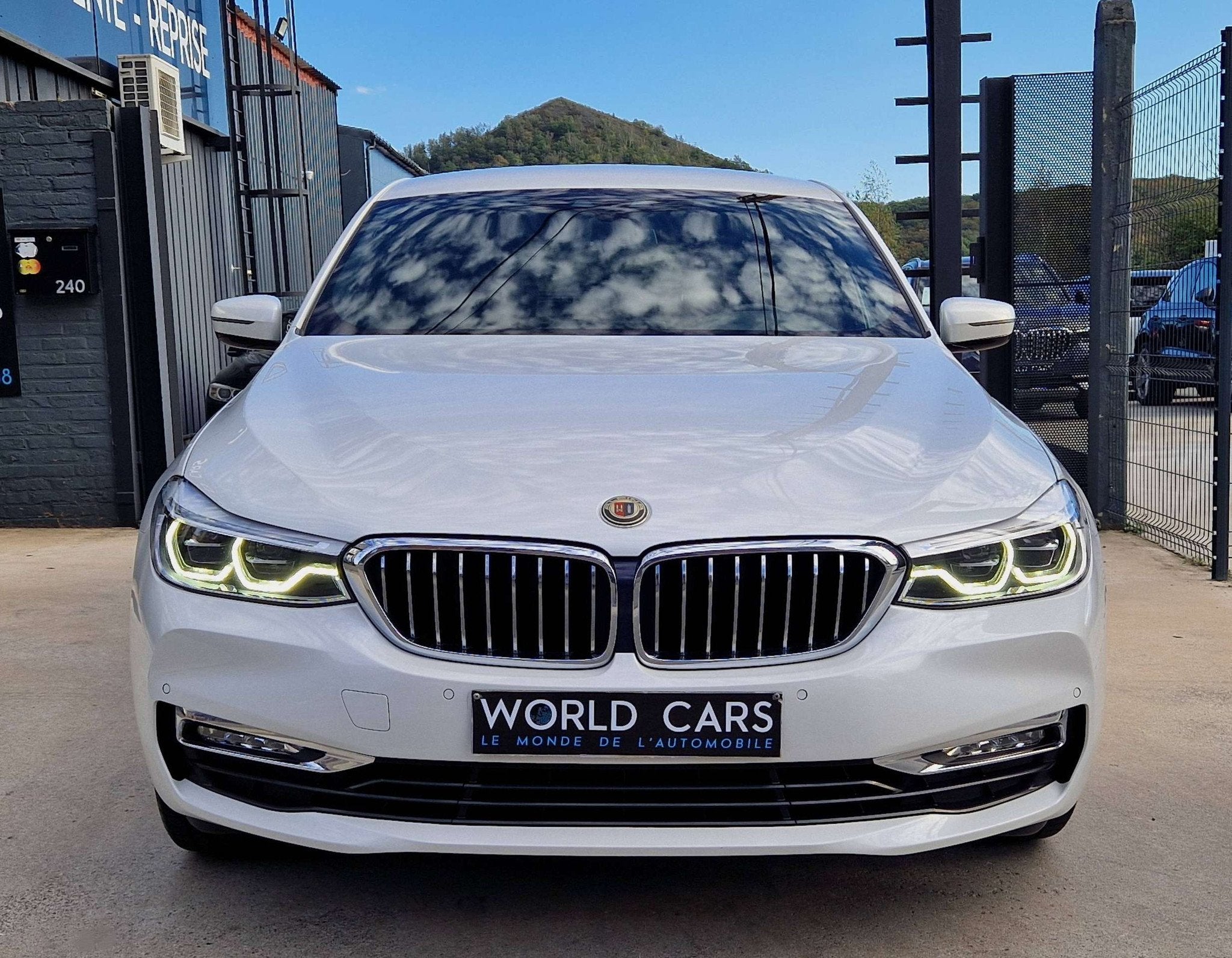 BMW 6 Serie 630 Gran Turismo 630 dA Luxury Line FULL LED - C, Autos, Cuir, Achat, Entreprise, Noir