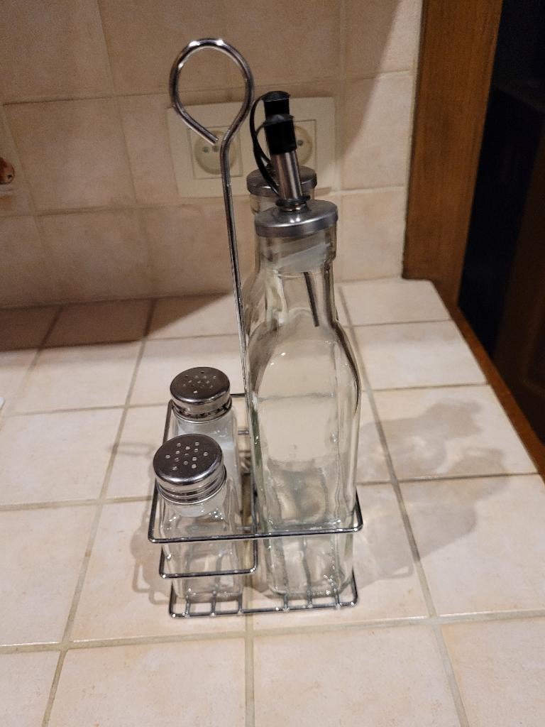 Set huile vinaigre sel poivre, Enlèvement ou Envoi