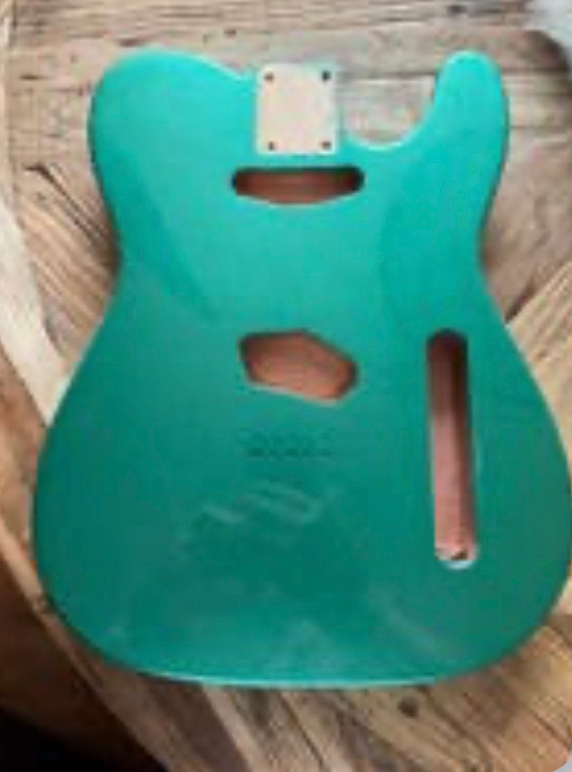 Boitier Telecaster Ocean Turqoise Alder !, Musique & Instruments, Instruments | Pièces, Envoi, Neuf