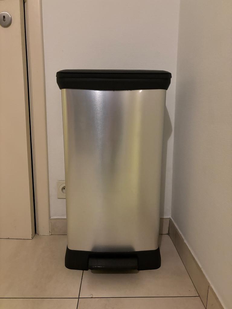 Poubelle à pédale Curver Deco Bin non utilisée Poubelle 50 l, Neuf, À pédale, 40 litres ou plus, Enlèvement