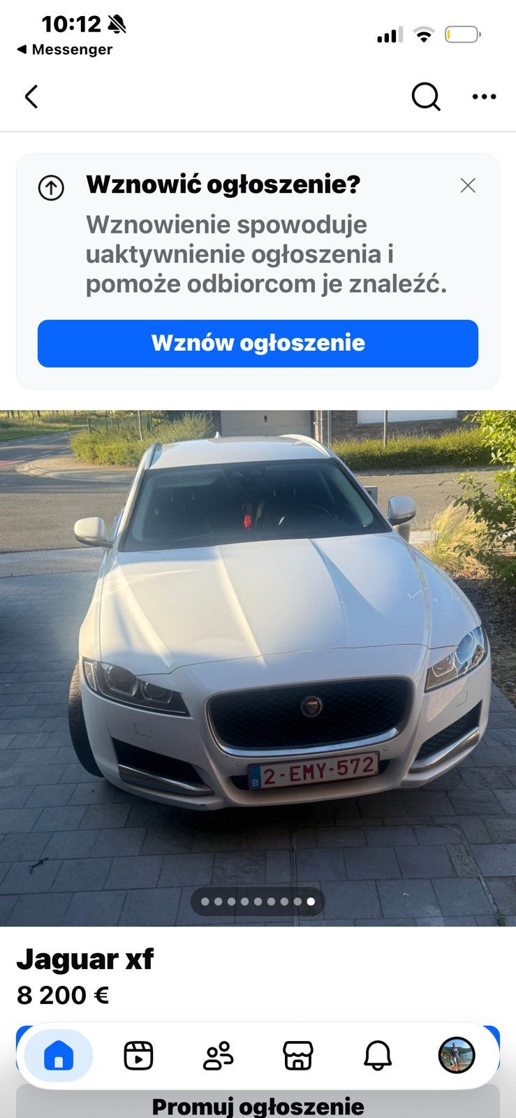 Jaguar xf probkem morteur, Automaat, Parkeercamera, Wit, 5 deurs