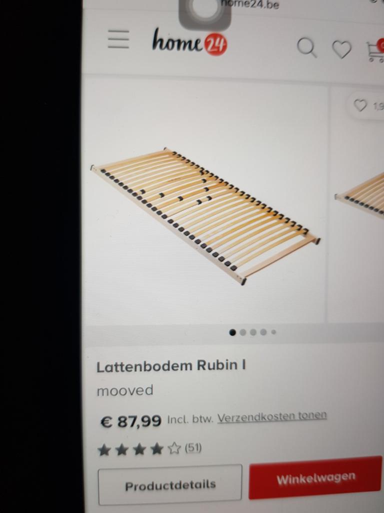 Lattenbodem 80x200, Enlèvement
