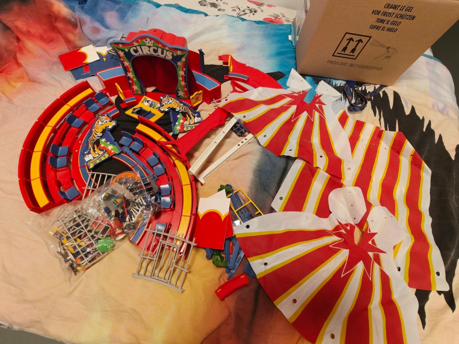 playmobil circus, Ophalen