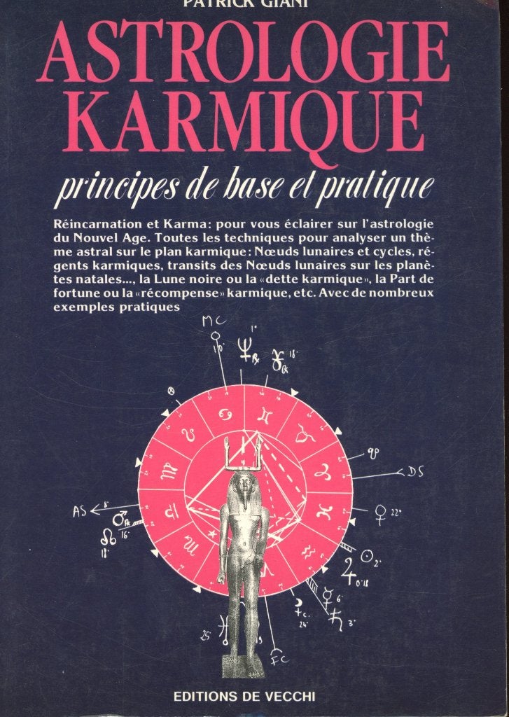 Astrologie: Patrick Giani : Astrologie Karmique, Livres, Enlèvement ou Envoi, Utilisé, Astrologie